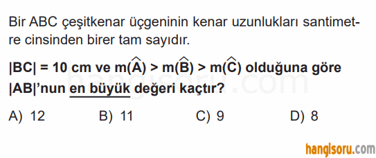 Soru 11